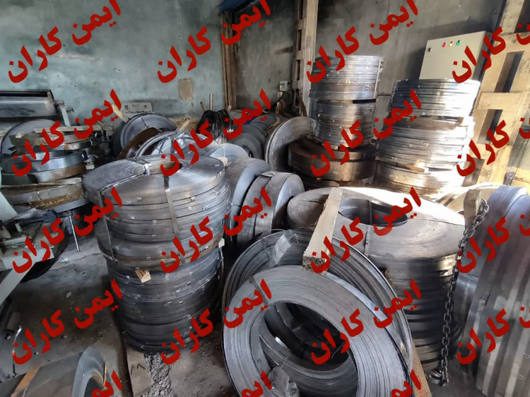 تسمه گالوانیزه گرم 3*30- رول های 70 الی 80 متری-روی خالص 99٪بدون افزودنی های الومینیوم و سرب تست با چکش سنگین✅-در ایمن کاران